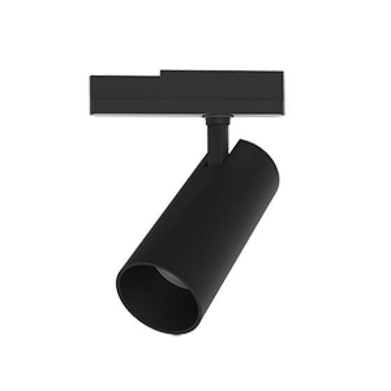 Светодиодный светильник VARTON трек TT-Vivo 30 Вт 3000 K 196х265х85 мм угол 35 градусов RAL9005 черный муар CRI 83