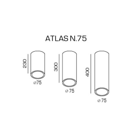 Светодиодный светильник ATLAS N75.230.15